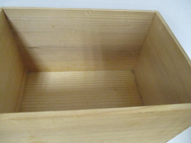 Vintage Asian Wood Box with 2 Dolls, Silk Baby Shoes, and Folding Paper Fan - 10