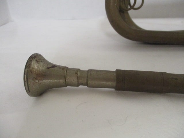 Vintage Brass Field Bugle - 2