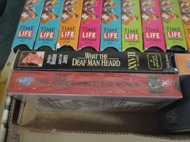 Collection of Time Life "The Muppet Show" and "The Best of Red Skelton" VHS Tapes - 6