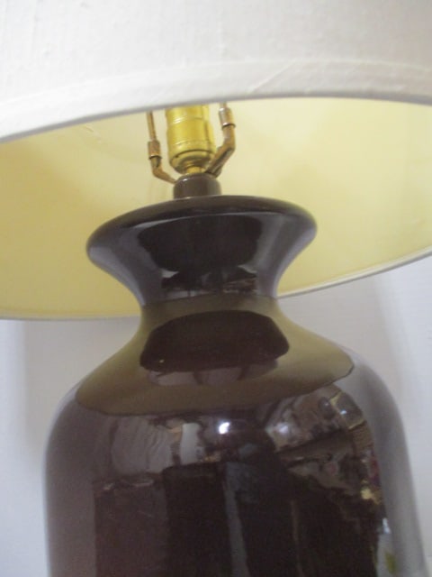 Mid Century Modern Ceramic Lamp - 6