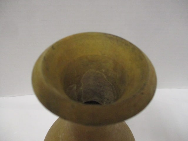 Vintage Stoneware Pottery Vase - Made in India - 2