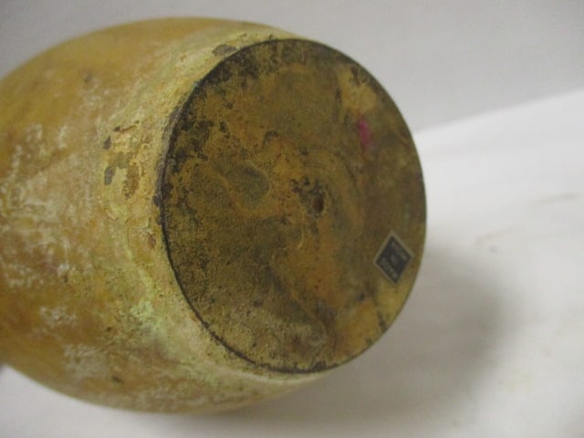 Vintage Stoneware Pottery Vase - Made in India - 6