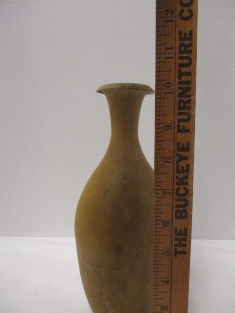 Vintage Stoneware Pottery Vase - Made in India - 7