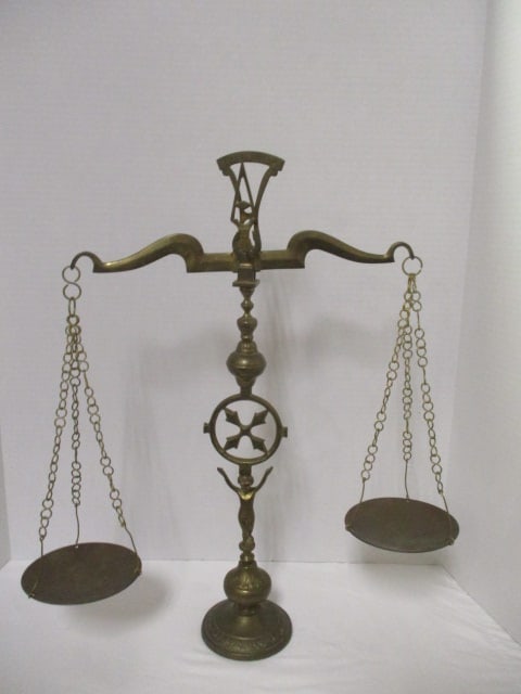 Antique Brass Scale: 22"