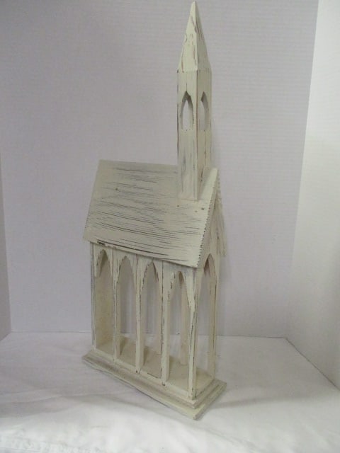 Gallerie II Rustic Church Wood Card Holder: 24"