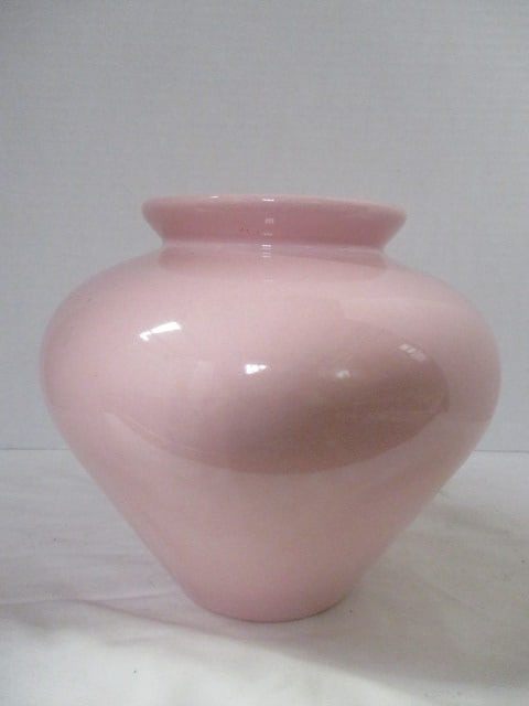 Pink Ceramic Urn Vase (1 of 5)