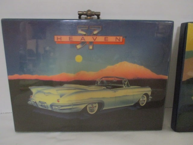 Set of 5 The Gifted Line for Enesco "57 Heaven" Enameled Wall Plaques - 6