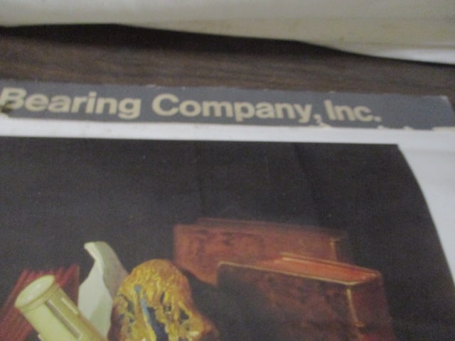 Vintage INA Bearing Company, Inc. International Art Prints Wall Calendar - 3