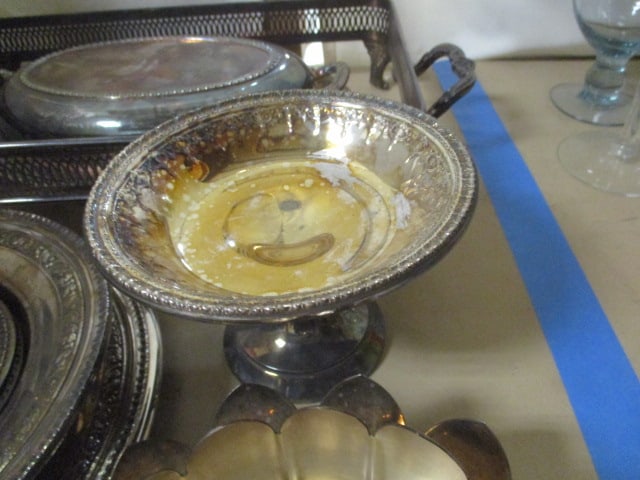 Silverplate Lot - Casserole Server, Butter Dish, Bowls, Trinket Box, etc. - 5