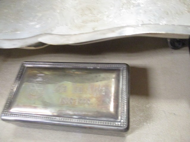 Silverplate Lot - Casserole Server, Butter Dish, Bowls, Trinket Box, etc. - 8