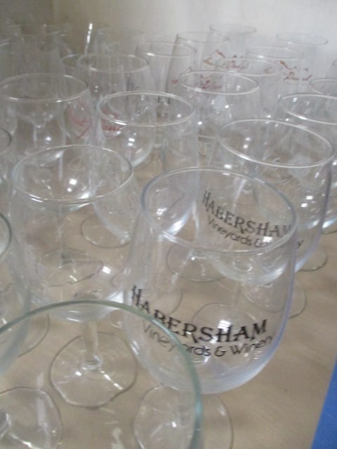 Stem Glasses Lot - Wine, Cordial, Martini, etc. - 9
