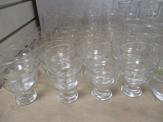 Clear Drinking Glasses Lot - All Sizes - 2