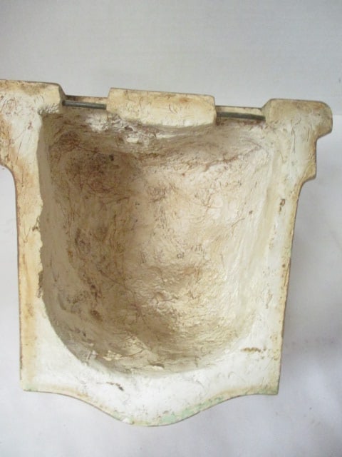 Religious Ceramic Wall Sconce Shelf - 4