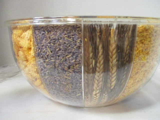 Mid Century Modern Double-Walled Acrylic Fill-A-Bowl Salad Bowl and - 3
