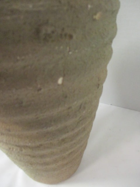 Vintage Haeger Textured Stoneware Pottery Vase - 4