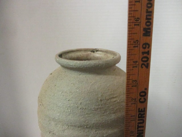 Vintage Haeger Textured Stoneware Pottery Vase - 6