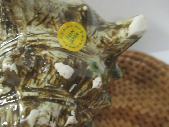 Mid Century Modern Conch Shell Teapot, Sugar & Creamer, and Salt & Pepper - 6