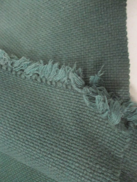 10 Green Cotton Napkins and 10 Green Woven Placemats - 4