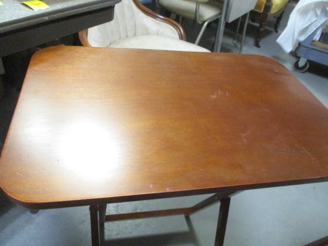 3 Wood Folding Tray Tables - 3