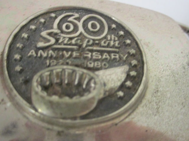 Vintage Snap-On Tools "60th Anniversary - 1980" Belt Buckle - 2