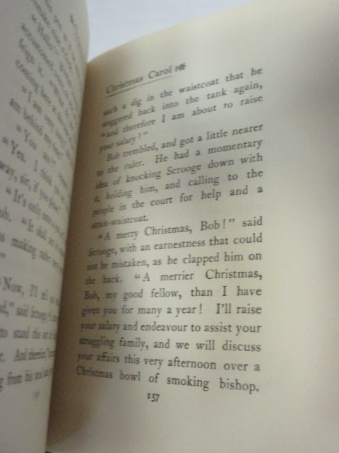 Vintage The Pocket Classic "Christmas Carol" by Charles Dickens Book - 4