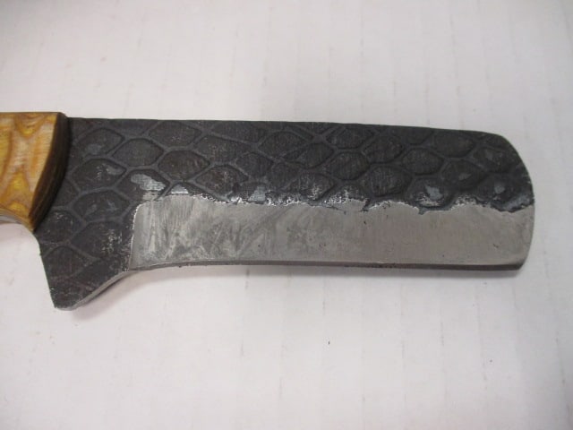 Fixed Blade with Textured/Hammered Finish - 2
