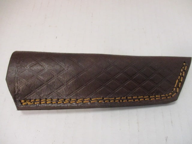 Fixed Blade with Hammered Style & Colorful Wood Handle - 6