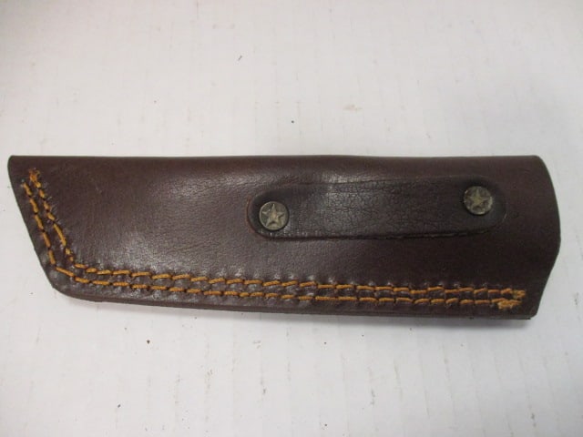 Fixed Blade with Hammered Style & Colorful Wood Handle - 7