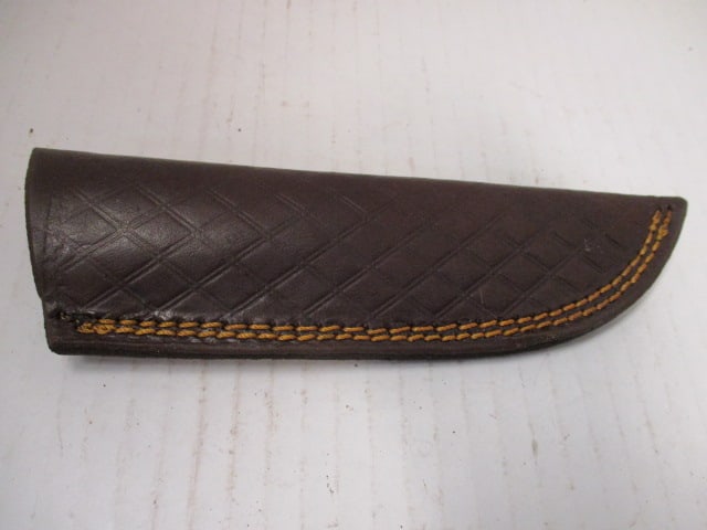 Textured Fixed Blade with American Flag Style Handle - 6