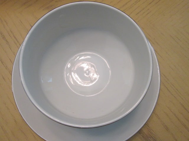 50 Pieces of Winterling Schwarzenbach Bavaria Germany Platinum Scroll Band China - 3