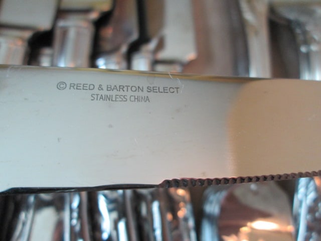 74 Pieces of Reed & Barton "Monique" Stainless Flatware - 8