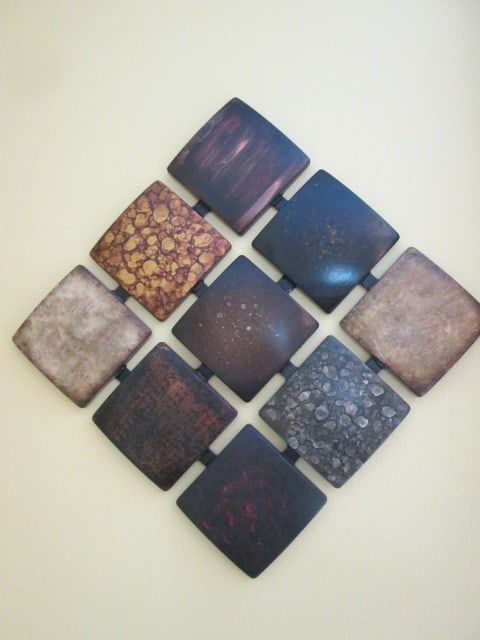 Abstract Metal Modular Wall Art (1 of 4)
