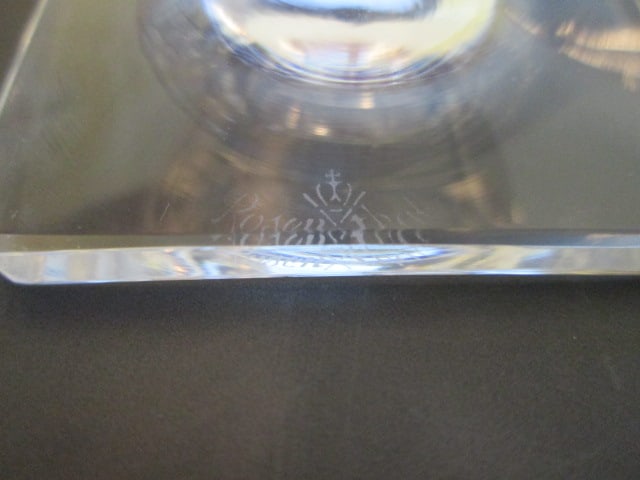 Six Rosenthal "Wedge Cut" White Wine Stems - 6