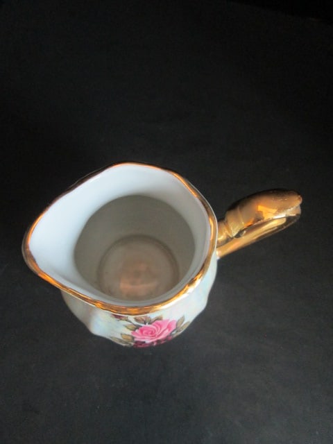 Vintage P.T. Tirschenreuth Bavaria German Porcelain Tea Set with Pearlescent Luster Finish - 11