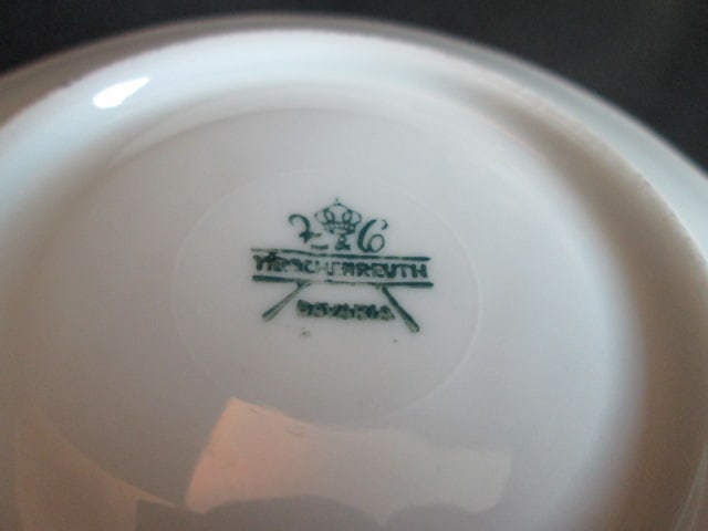 Vintage P.T. Tirschenreuth Bavaria German Porcelain Tea Set with Pearlescent Luster Finish - 7