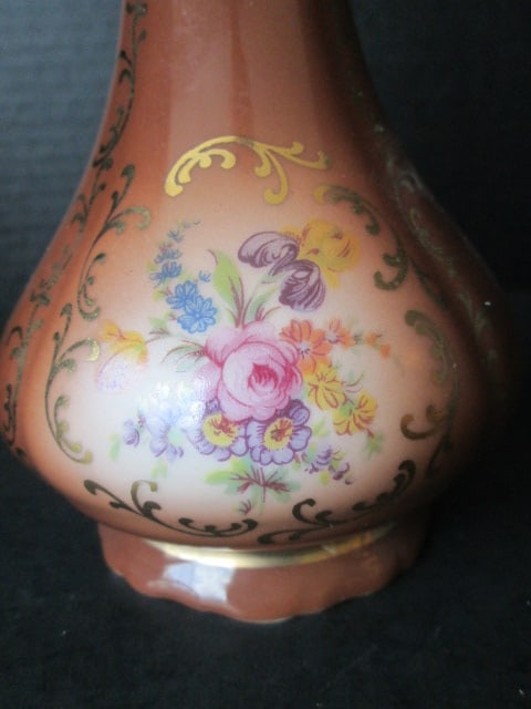Karlovarsky Porcelain Czech Bohemia Porcelain Bud Vase - 2