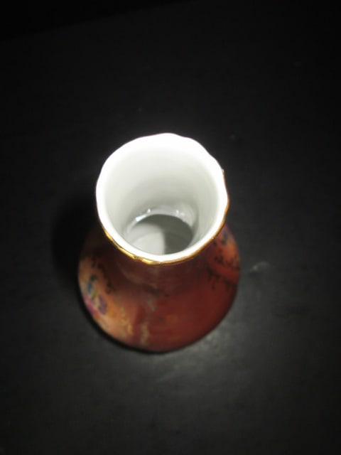 Karlovarsky Porcelain Czech Bohemia Porcelain Bud Vase - 3