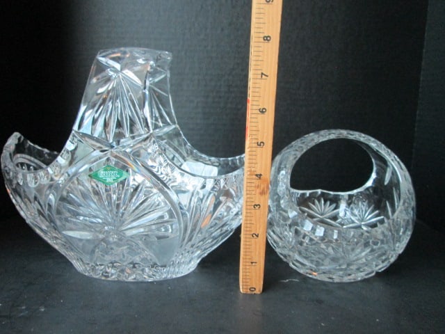 Two Crystal Baskets - 8