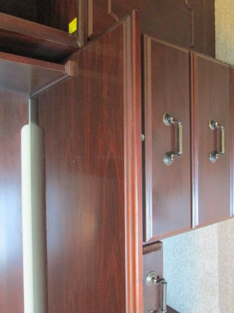 Miller Mahogany Finish 2 Piece Computer Desk with Bookcase Hutch - 5