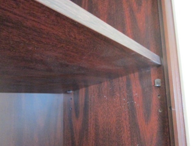 Miller Mahogany Finish 1 Piece Bookcase - 9
