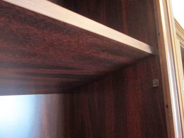 Miller Mahogany Finish 1 Piece Bookcase - 6