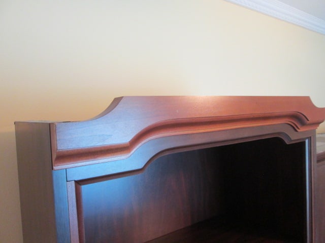 Miller Mahogany Finish 1 Piece Bookcase - 7