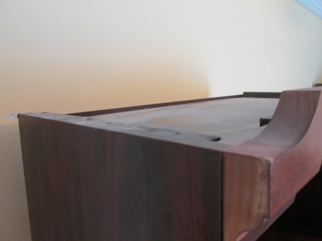Miller Mahogany Finish 1 Piece Bookcase - 8
