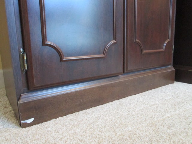 Miller Mahogany Finish 1 Piece Bookcase - 9