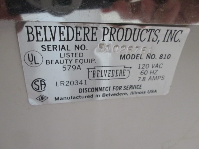 Retro Belvedere Products Model 810 Pink First Lady Hood Hair Dryer - 8