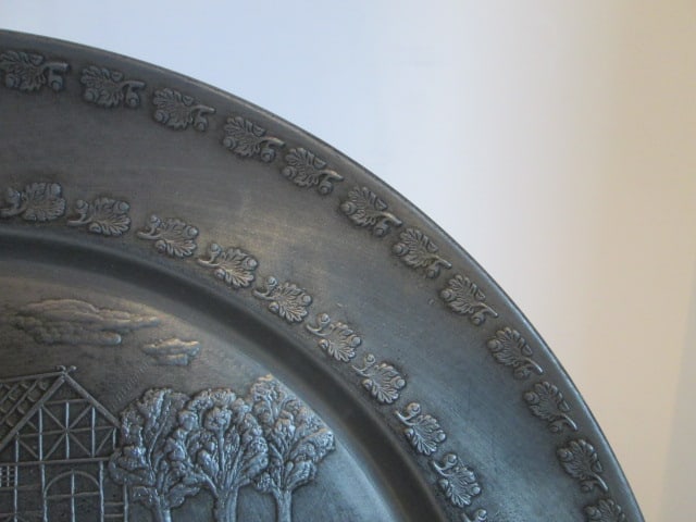 Vintage Rolf Trautwein Volkssportartikel West German Pewter Equestrian Bas-Relief - 4