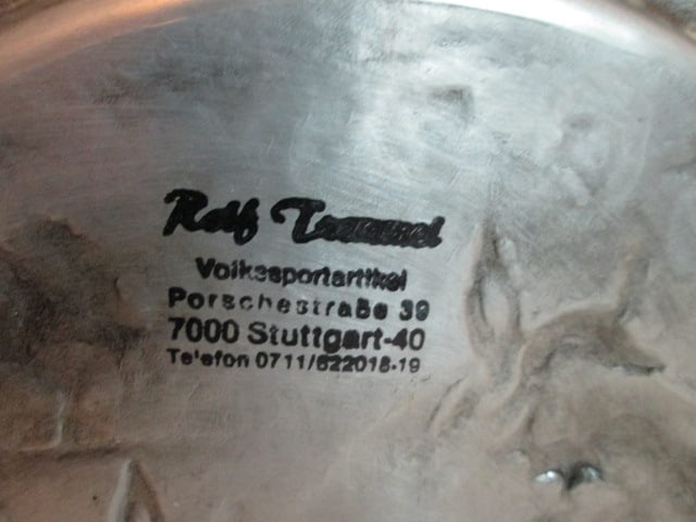Vintage Rolf Trautwein Volkssportartikel West German Pewter Equestrian Bas-Relief - 6