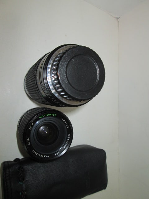 Three Sears 35mm Camera Zoom Lens and 3 Piece Filter Set - 3
