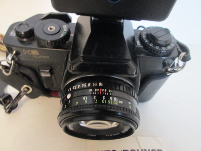 Sears KS Super 35mm Camera with Vivitar Flash - 4
