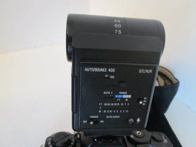 Sears KS Super 35mm Camera with Vivitar Flash - 6
